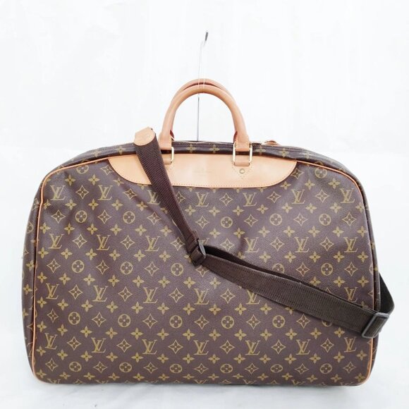 Authentic Louis Vuitton Alize1 Poches Brown Monogram Tote Bag mn778-120325 - Picture 1 of 16